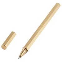 Wesiop Luxurious Gold Ball Point Pen – Smooth Black Ink for Effortless, Stylish Writing